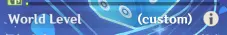 World Level Display